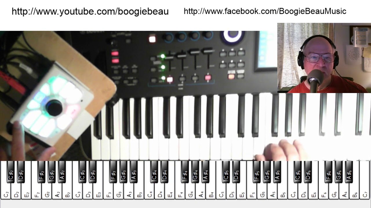Sending Yamaha MODX MIDI to the TC Helicon Perform VK
