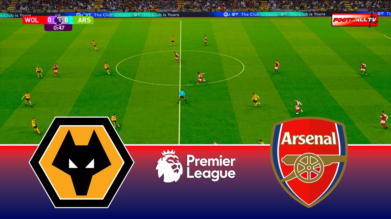 Wolverhampton vs Arsenal - Premier League 2026 | Full Match All Goals | Pes 21 Gameplay