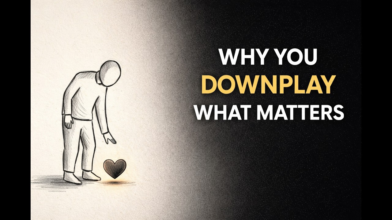 Why You Downplay Things That Matter (The Psychology of Emotional Minimization)