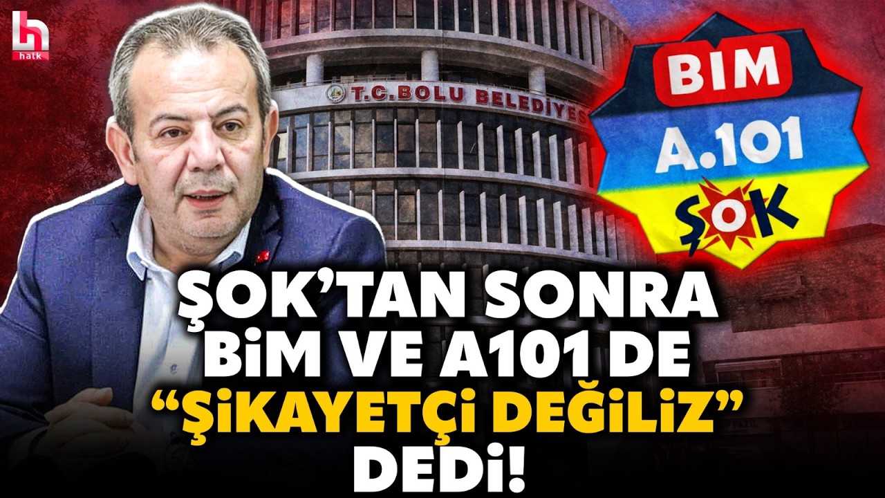 Tanju Özcan'dan şikâyetçi oldukları öne sürülmüştü: O zincir marketlerden bomba açıklama geldi!