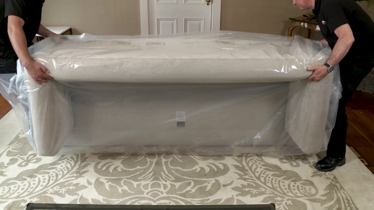 How to pack and protect sofa and cushions during move