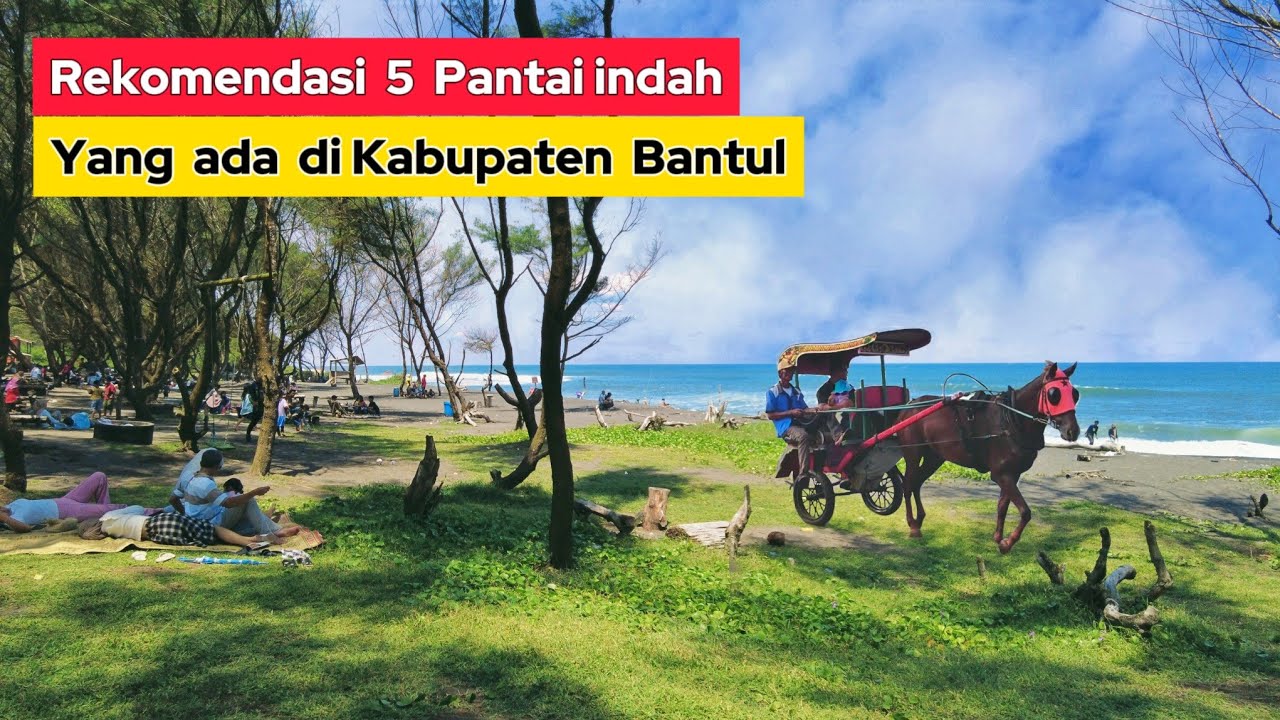 Rekomendasi 5 Pantai di Bantul Yogyakarta yang bisa dikunjungi dalam 1 waktu