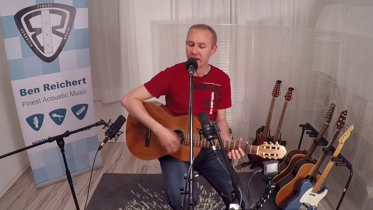 Despacito acoustic guitar cover (live in studio)