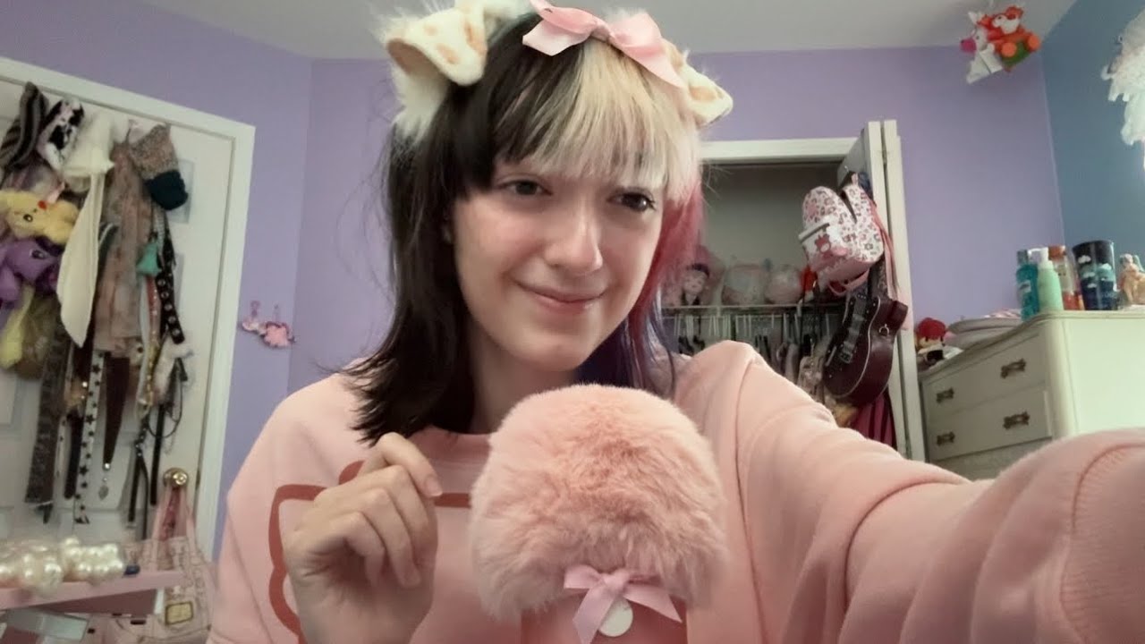 ASMR Whisper Rambling and Mic Brushing