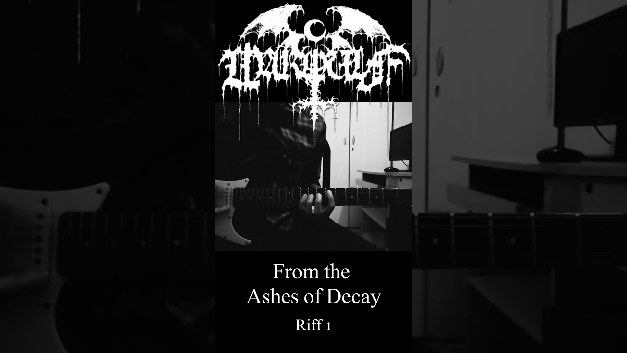 Warwulf - From the Ashes of Decay (Guitar Riffs) #shorts #blackmetal #warwulf #guitar