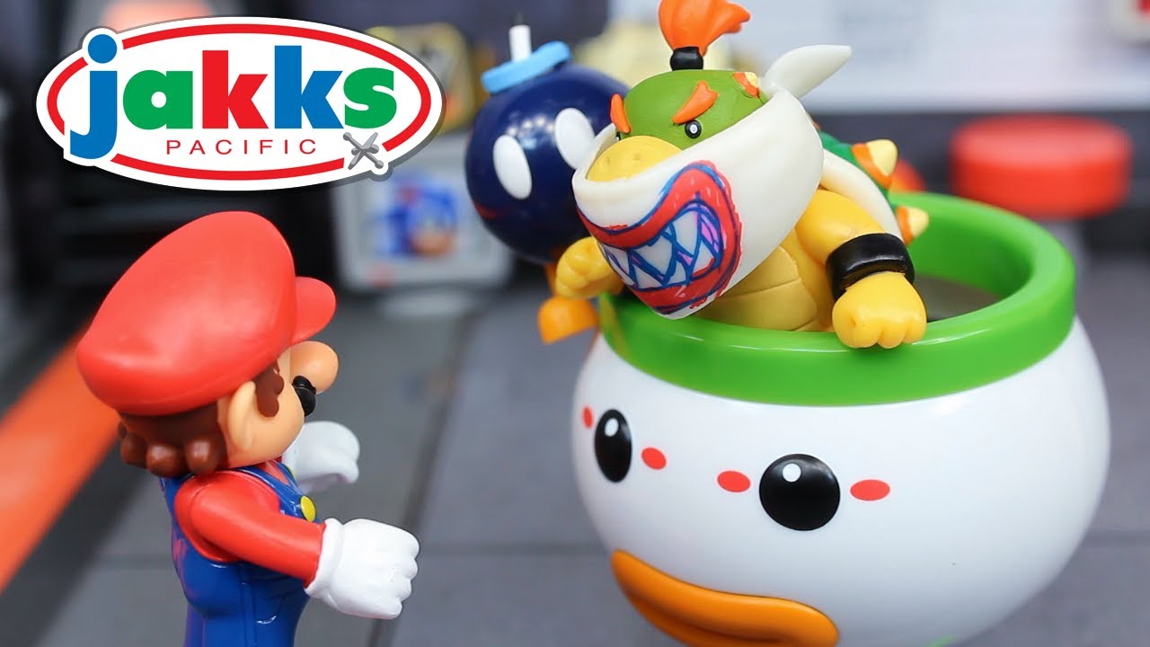 Jakks Pacific Bowser Jr. Clown Car Review!