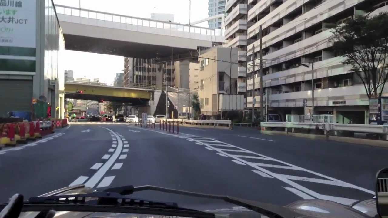Driving in a Honda S800 in Tokio