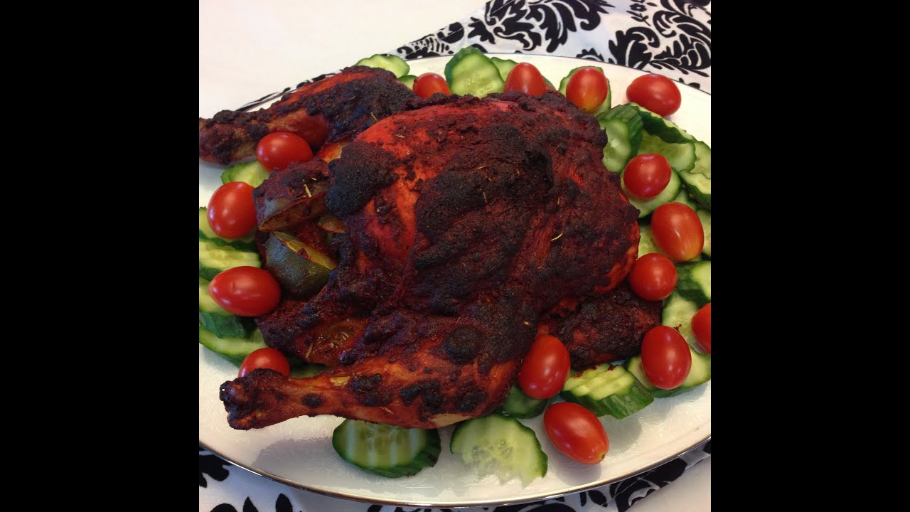 Whole Roasted Tandoori Chicken