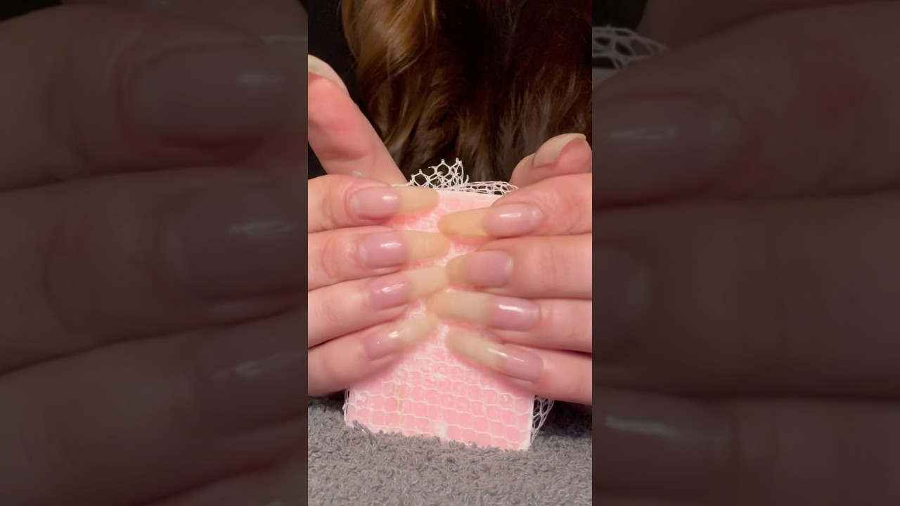 ASMR Scratching with Natural Long Nails
