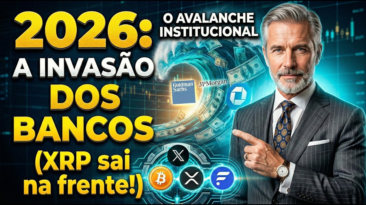 XRP sai na frente em 2026 na INVAS&Atilde;O DOS BANCOS