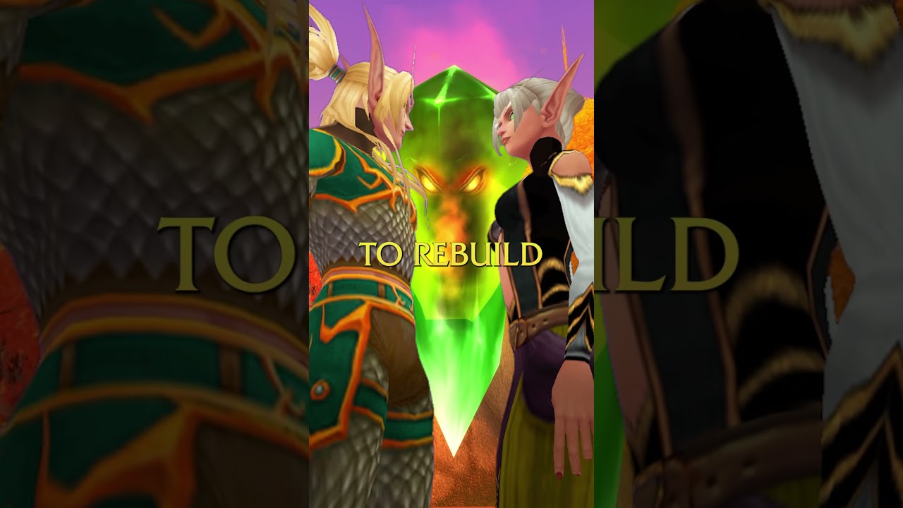 Все ненавидят кровавых эльфов... #warcraft