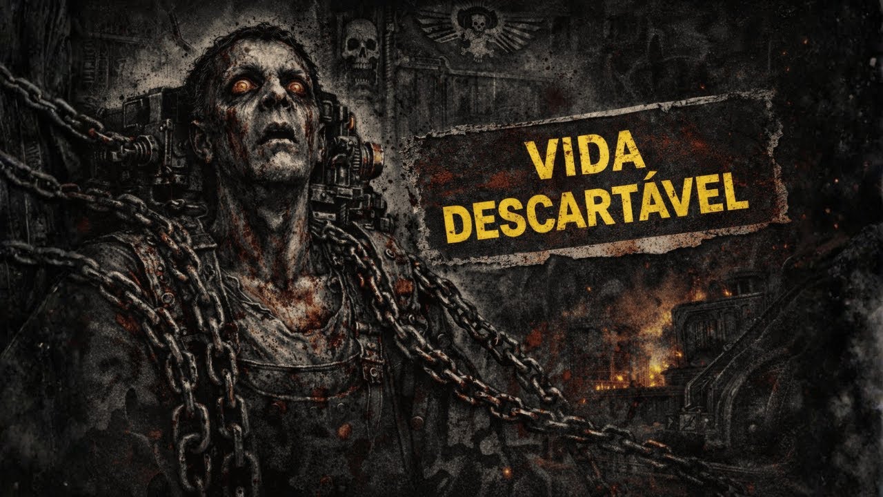 A vida brutal de um civil preso à frota da Grande Cruzada