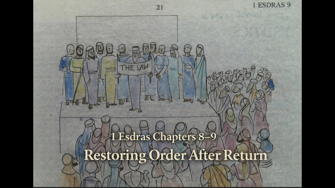 1 Esdras Chapters 8–9 | Restoring Order After Return