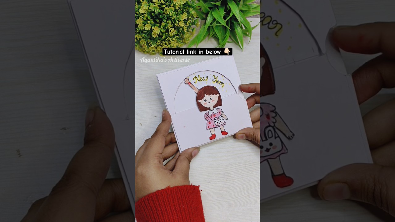 DIY Easy Cute Surprise New Year Gift idea 💖 #artandcraft #diy #shorts #trending #viral