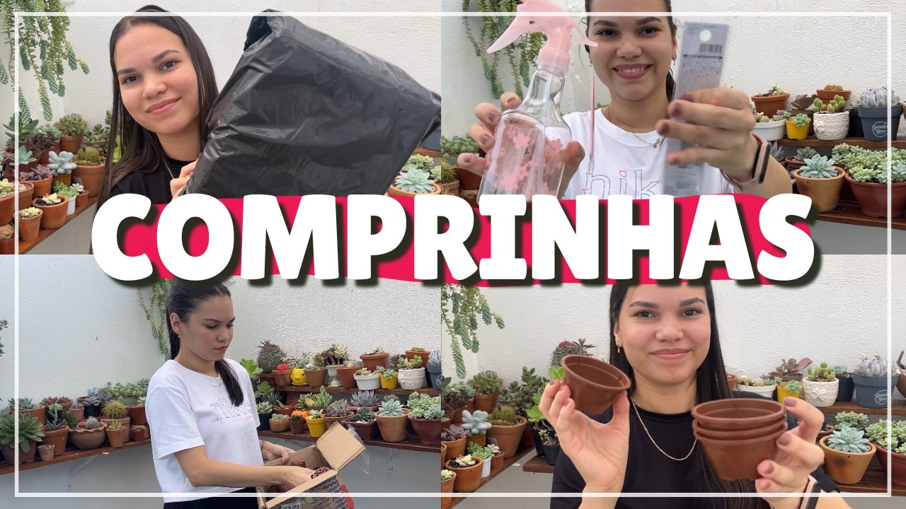 Vasinhos e materiais que não podem faltar aqui
