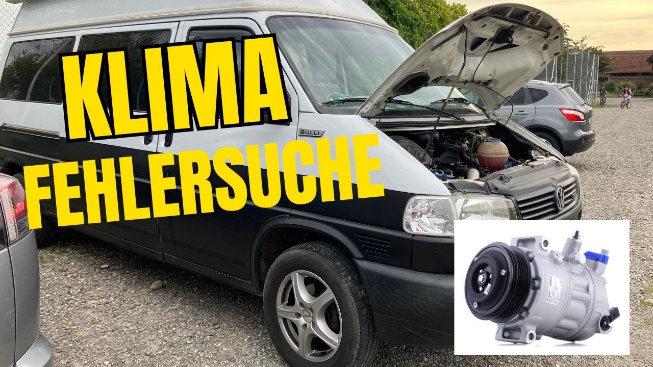 VW T4 - Klimaanlage Fehlersuche - Kompressor - Relais 140