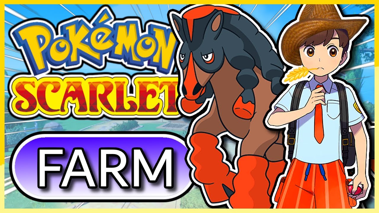 Pokémon Scarlet — только FARM — Hardcore Nuzlocke