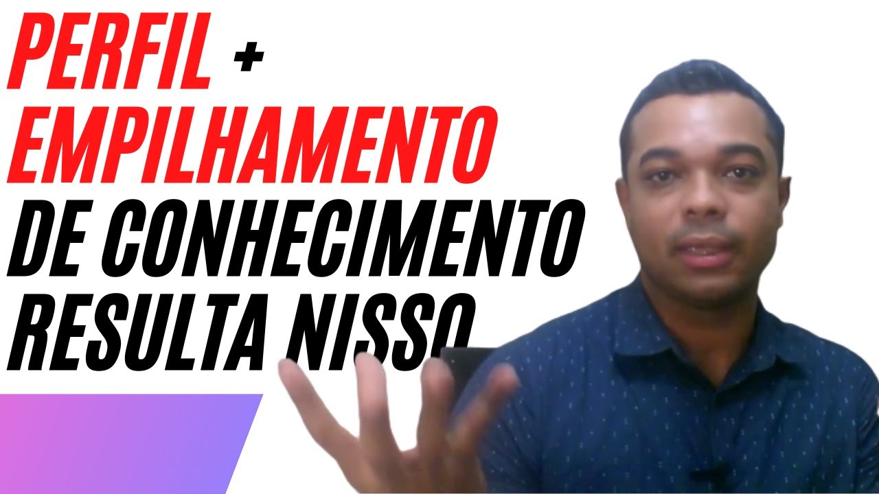 PERFIL + EMPILHAMENTO DE CONHECIMENTO RESULTA NISSO  #shorts