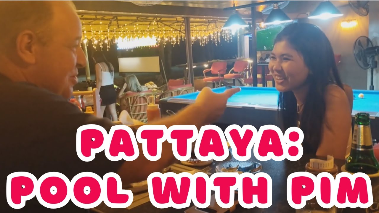 Pool with a SINGLE Thai lady in Pattaya, Thailand😍😁 Hanging out for the night!