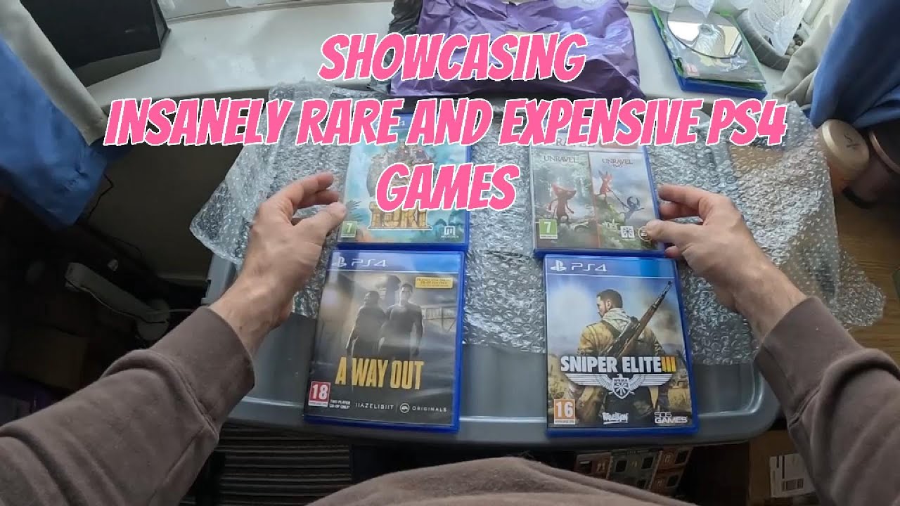 I Found Super Rare PS4 Games in This Mystery Parcel!