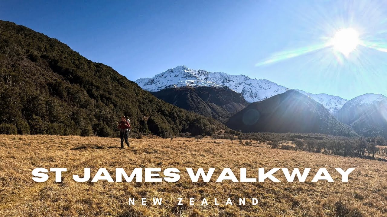 Hiking the St James Walkway - A four day backcountry New Zealand winter trail