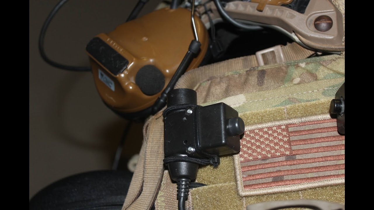 TOYSOLDIER U94 PTT (FOR REAL COMTAC & SORDIN HEADSETS)