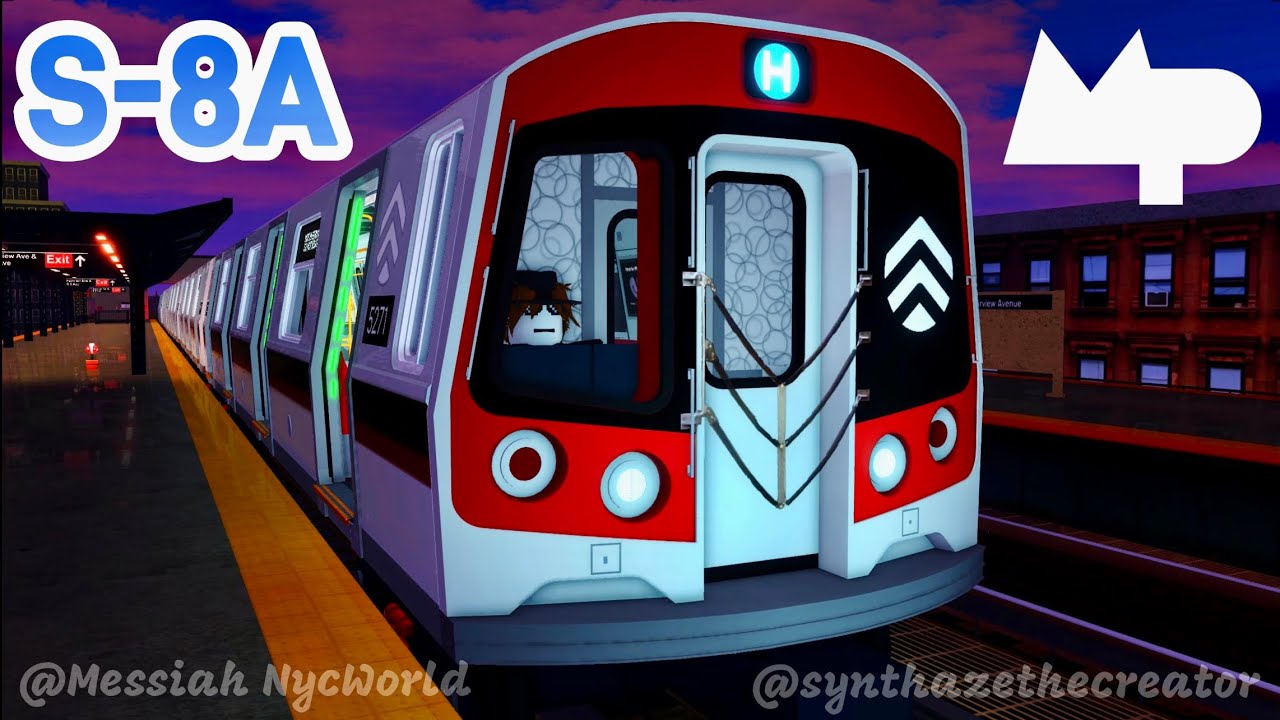 Roblox | PTA Subway: Fifth Av Lines - S-8A (Admin Train)