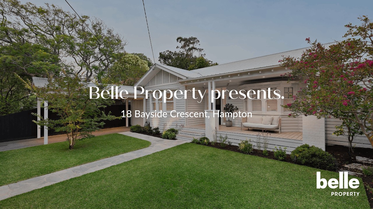 Belle Property presents 18 Bayside Crescent, Hampton