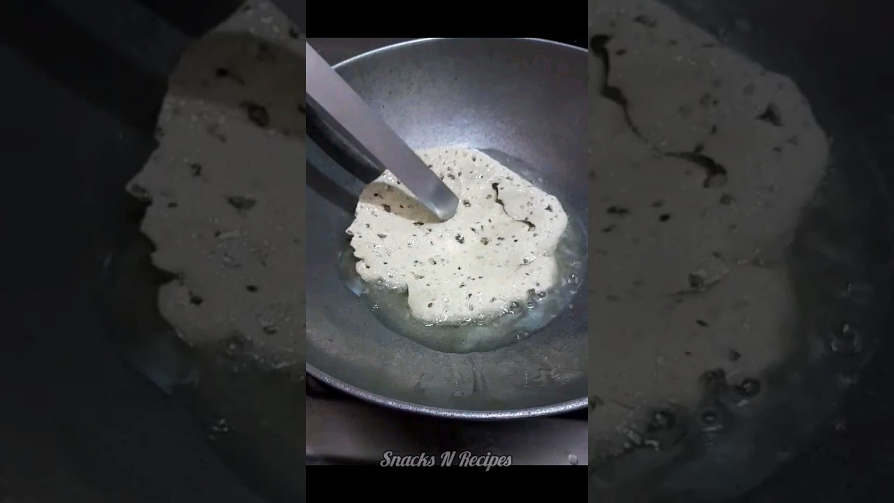 Viral papad chaat 😋 #shorts