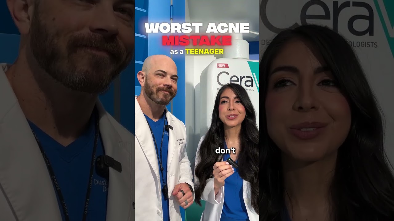 What is your worst acne mistake? #acne #pimplepopping
