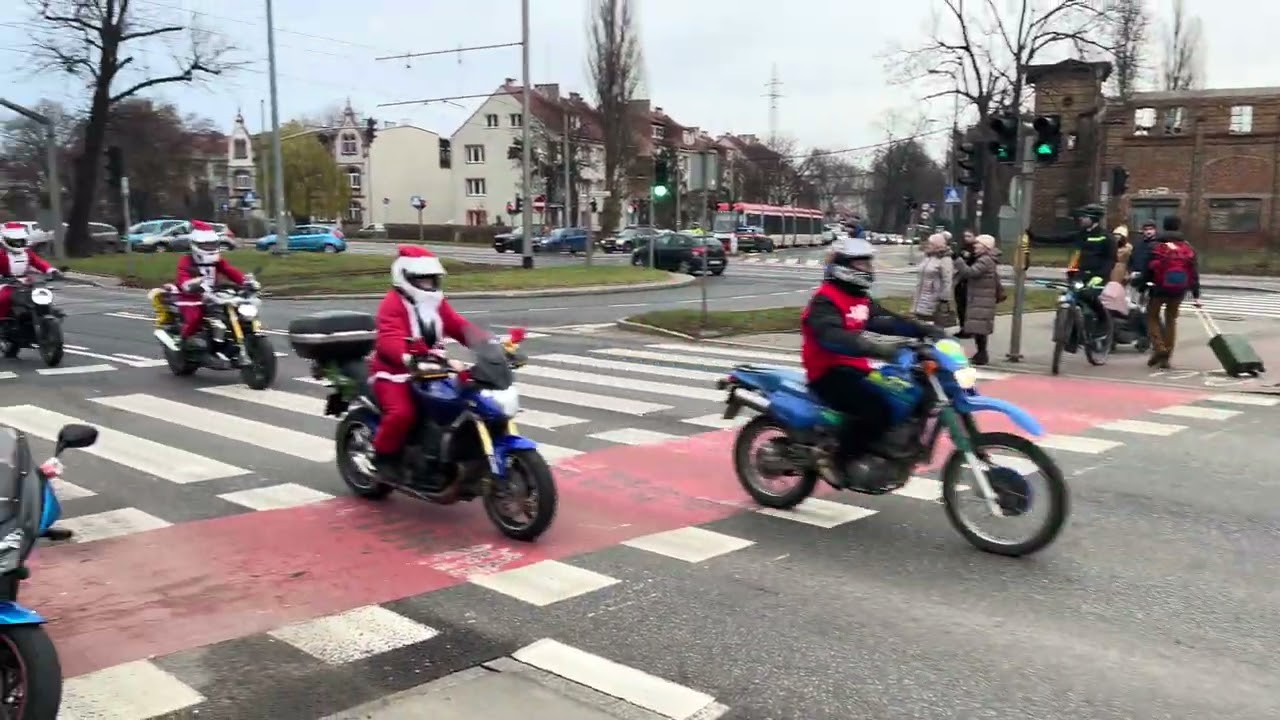 Mikołaje na Motocyklach, Gdańsk Oliwa 08.12.24
