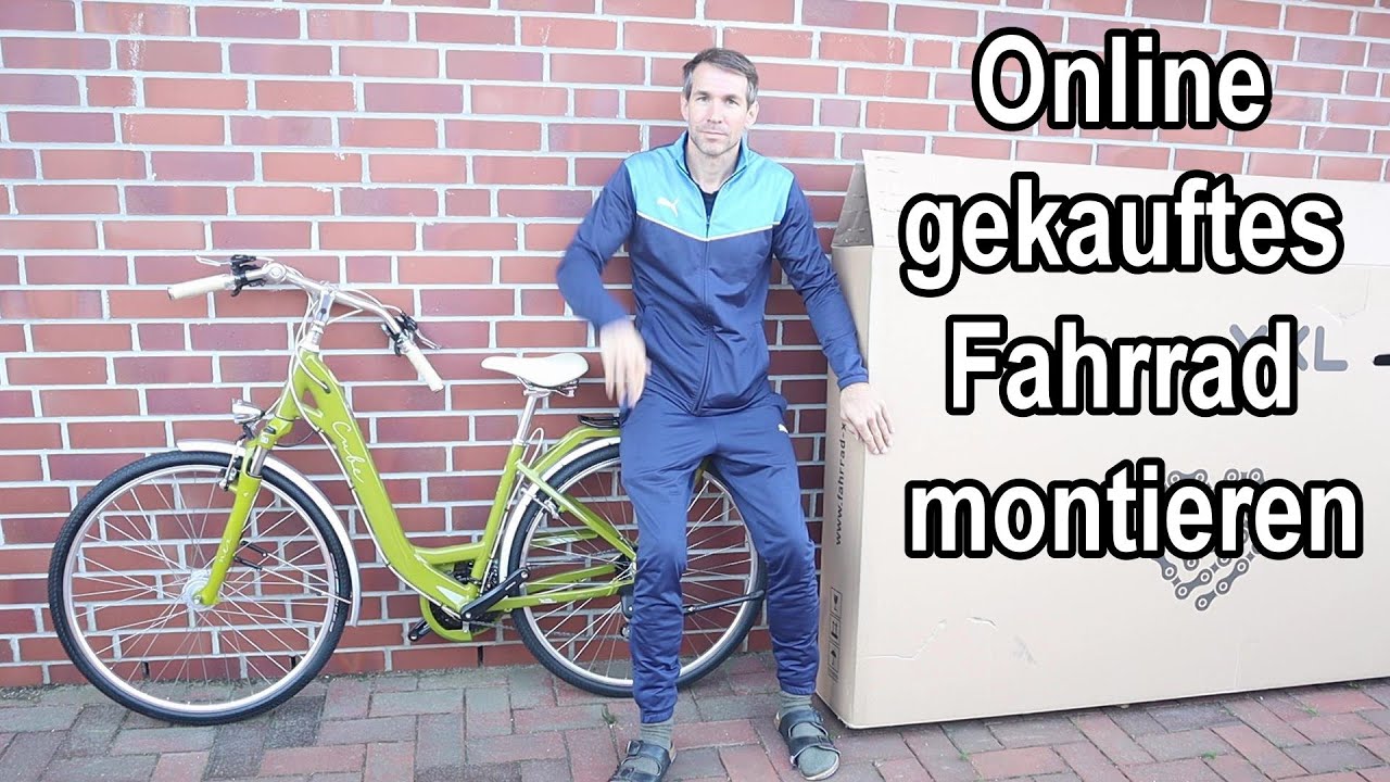 Online gekauftes Fahrrad montieren & zusammenbauen | Anleitung