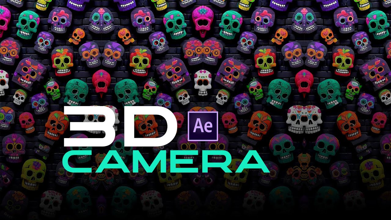 3D Slideshow Animation in After Effects  |  3D Camera  Animation