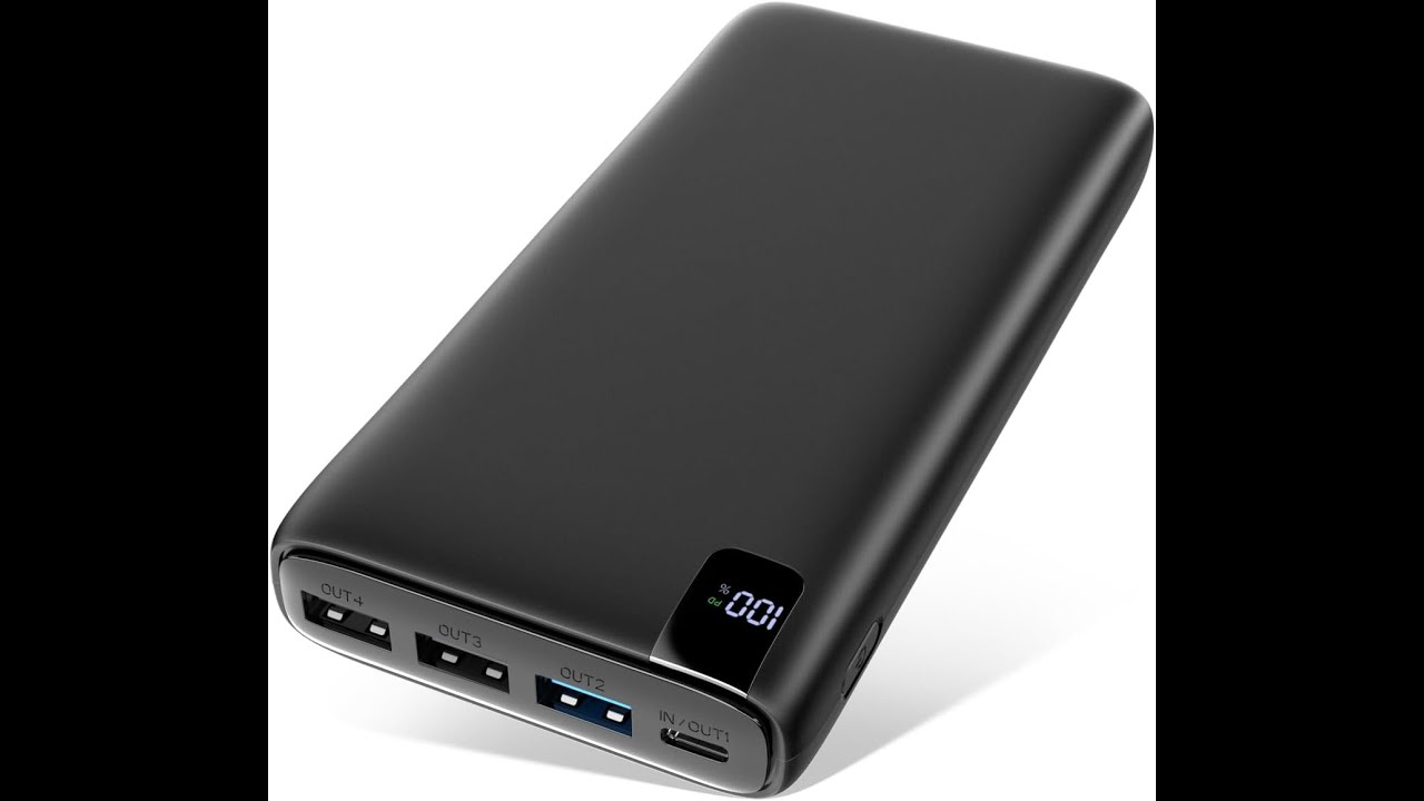 A ADDTOP Batería Externa de carga rápida 26800mAh - 22.5W Power Bank USB C PD - Review en español