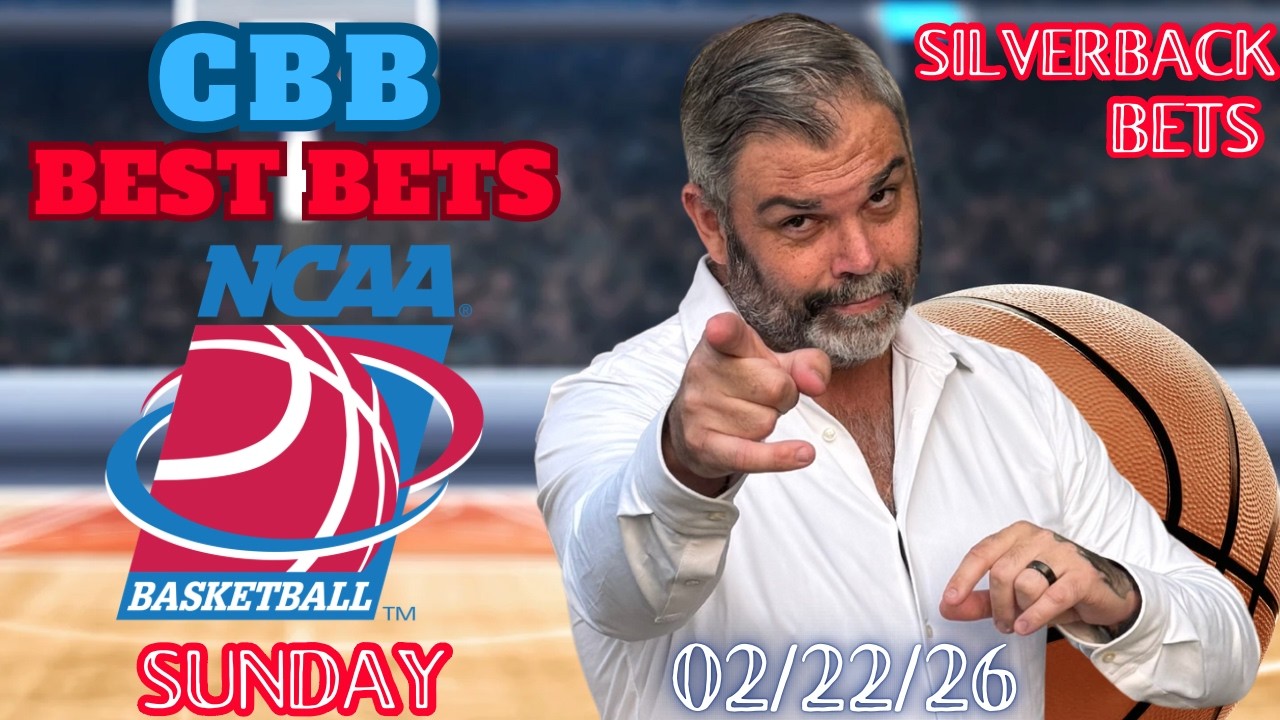 College Basketball Picks Today Sunday 2/22/26 | FREE NCAA Best Bets, and Predictions
