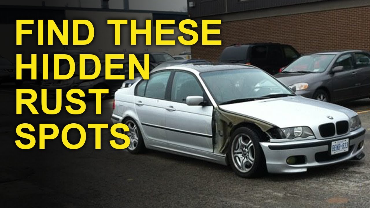 BMW E46 Rust Spots are Tricky