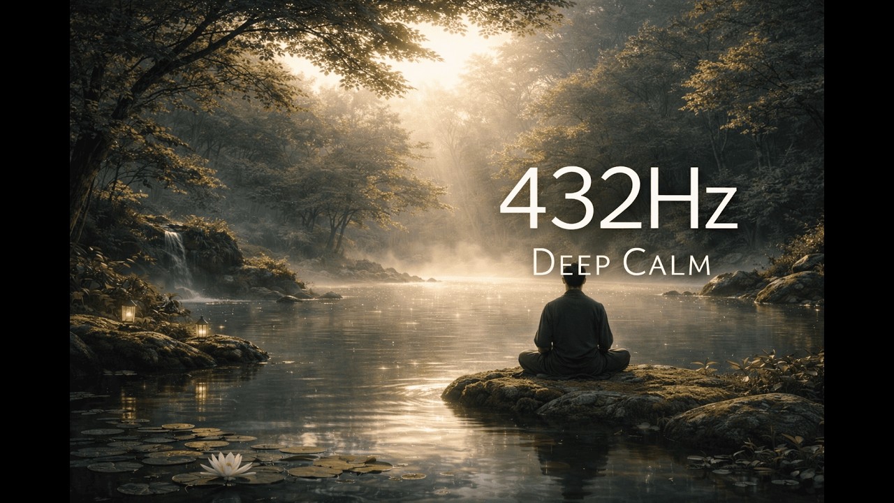432 Hz Deep Nature Meditation Music 🌿 Grounding, Inner Peace & Natural Balance