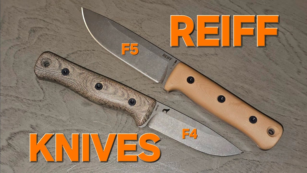 Best Camp Knives Reiff F4 F5 Top Rated Field Survival Bushcraft USA Supersteel  @reiffknives9284
