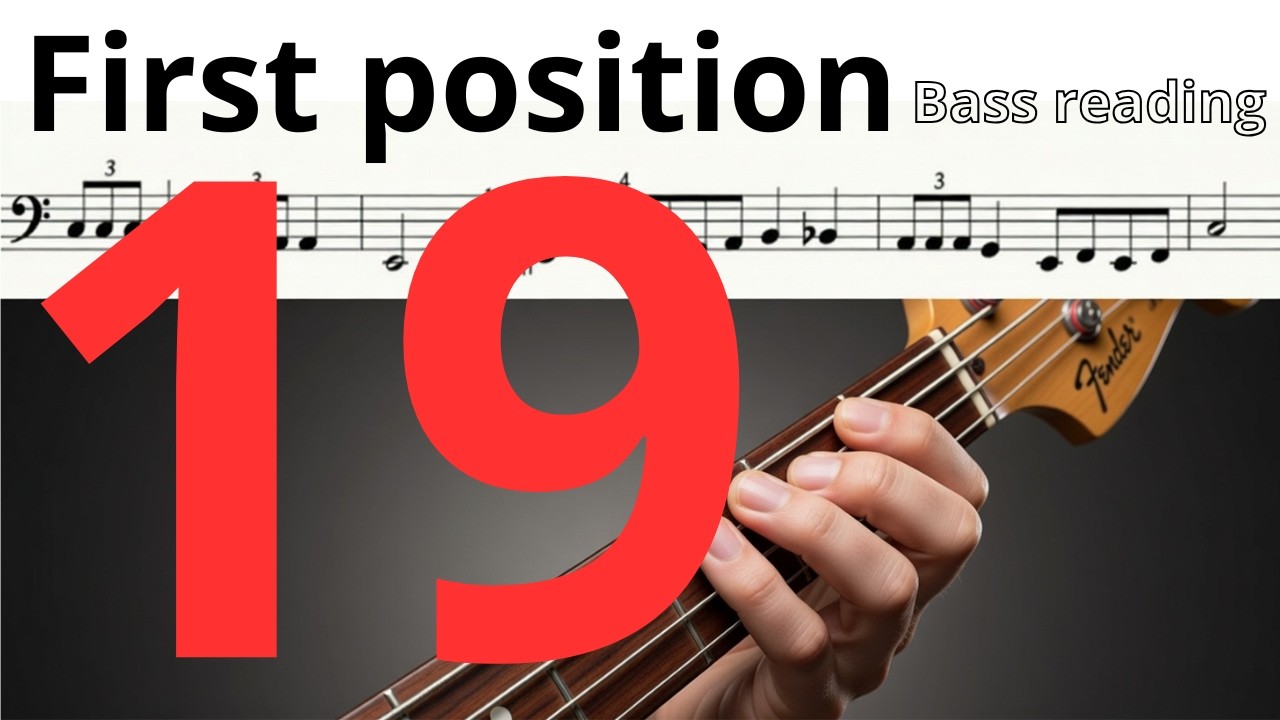 #19 Bass Sight-Reading Exercise | Daily Practice (Bajo eléctrico)