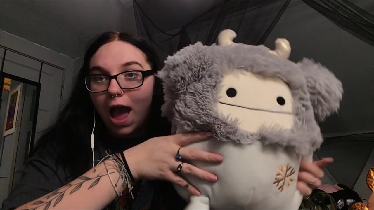 [asmr] haul of some recent purchases :) makeup, squish’s , and more!