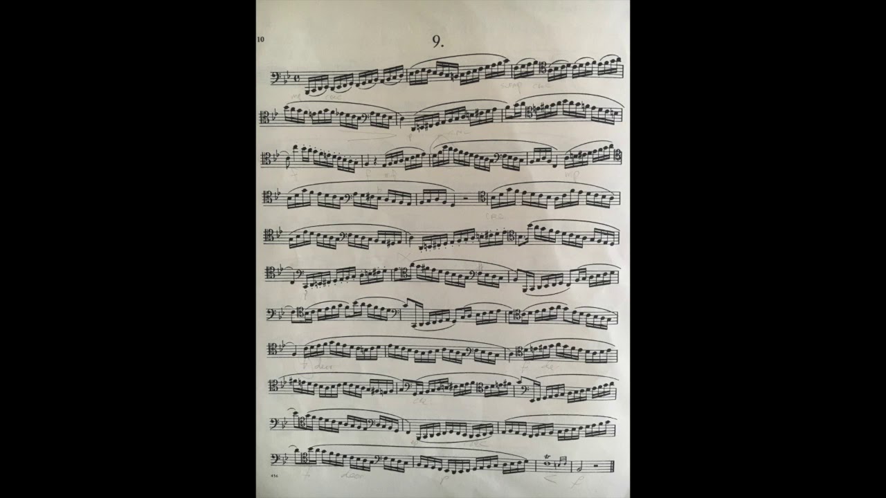 Milde Op. 24 Etude no. 9