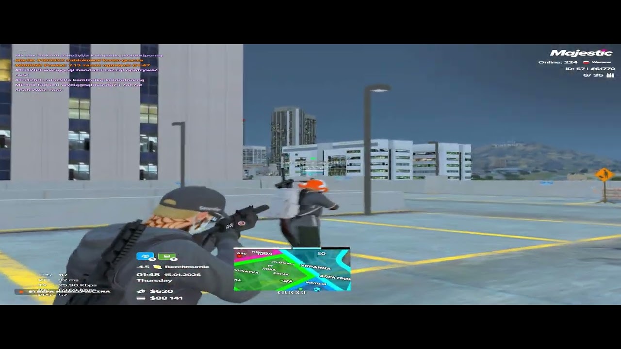 majestic rp / Sukuru my z wami / cale zycie z wariatami / hevik hunter / marksman vybili
