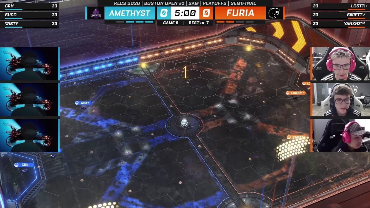 FURIA vs. MIBR - GRANDE FINAL | Watchparty RLCS EU & SAM OPEN 1 Playoffs🏆CODE MAUTEII