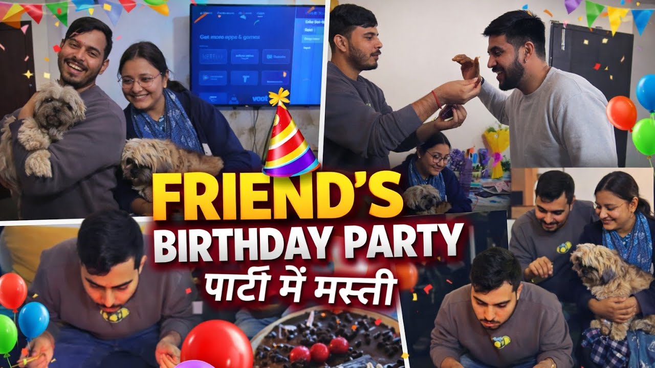 Birthday Party Vlog 😍 Cake Cutting & Crazy Moments