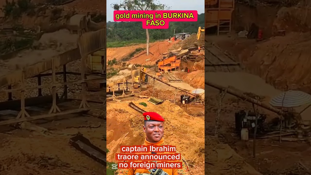 gold mining in Burkina Faso #ibrahimtraor&eacute; #goldmining #burkinafaso