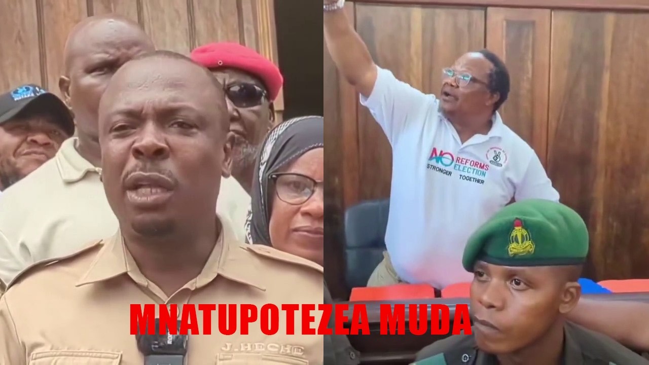 KIMEUMANA CHADEMA,LISSU,HECHE NA MAHAKAMA WAUNGANA KUKEMEA MAKANDOKANDO YA MASHAHIDI
