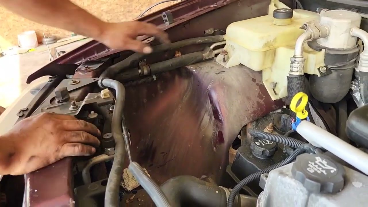 2006 Chevrolet trailblazer/gmc envoy 4.2 4x4 engine removal. step-by-step, part 1