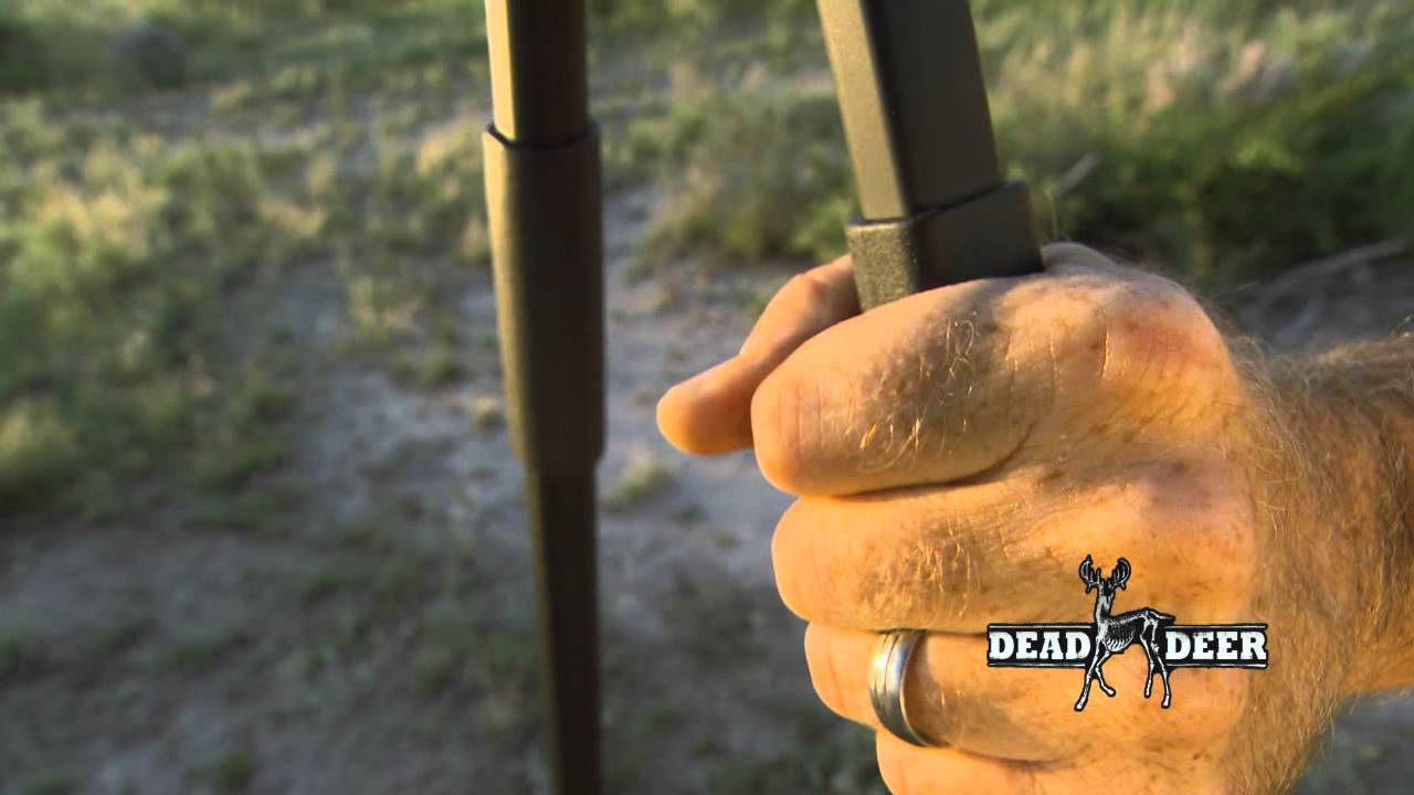 Dead Deer Shooting Sticks