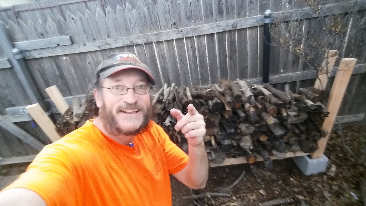 DIY Firewood Rack