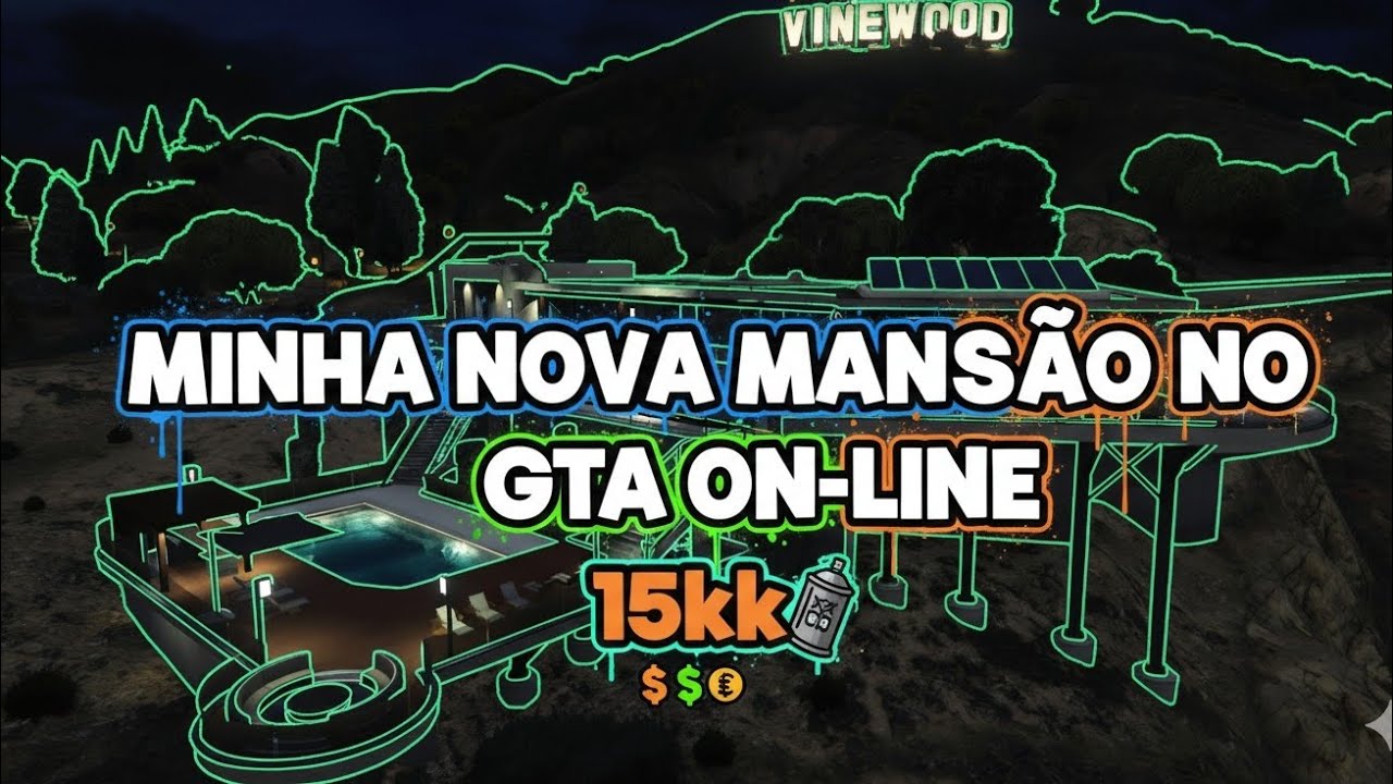 🌟NOVA MANSÃO NO GTA ONLINE DE 15KK ATUALIZAO DAS MANSOES🌟
